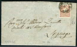 Ltr 1858 - Lombardo Veneto - Lettera Con Testo Da Venezia Per Legnago Il 25 Novembre 1858 - Lombardo-Vénétie