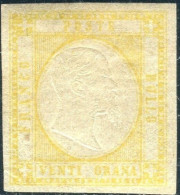 * 1861 NAPOLI - Province Napoletane -10 Grana Arancio (23) Nuovo , Cardillo - Napels