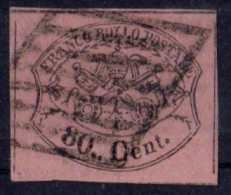 Us Pontificio 1867 80 Centesimi N 20 Cert Guido - Papal States