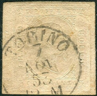 Us 1853 – “II Emiss. Sardegna” 40c Rosa Chiaro (6) Usato, Raro Esemplare, Diena & Cert. P.Cardillo - Sardaigne