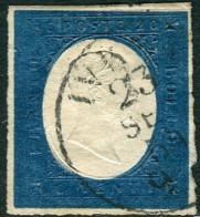 Us 1854 - " III Emiss. Sardegna" C.20 Azzurro (8) Cardillo - Sardegna