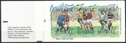 H.389 Booklet Cyl 2 ** MNH / Stamp Day, Football, Soccer - Nuovi