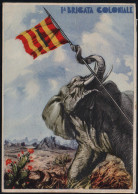 Cart Cartolina - 1° Brigata Coloniale Elefante Coloniale, Non Viaggiata, Ottime Condizioni (11) - Postage Due