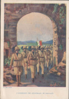 Cart  Cartolina - Militare - L'ingresso Dei Legionari In Macalle Illustratore A. Del Sordo, Viaggiata (16) - Strafport