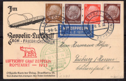 Ltr 1933 Zeppelin Raro Annullo Del 5 Maggio 1933 - Storia Postale (Zeppelin)