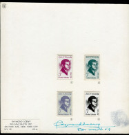 1964 USA - Bozzetti Di Prova 4/19 Francobollo Commemorativo Del Presidente John Fitzerald Kennedy. Proof Essays - Proeven, Herdrukken & Specimens