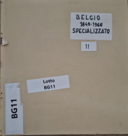 * / Us 1849-1966 - "Belgio" Lotto Specializzato Con Esemplari Nuovi E Usati - Verzamelingen