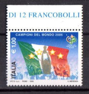 ** 2006 Italia Repubblica - Mondiali Otto Stelle Certificato Ferrario - 2001-10: Mint/hinged