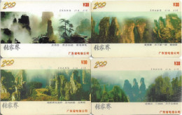 China - China Telecom (Magnetic) - P0136 - Complete Set 4 Zhang ''Jia Jie'', Exp.31.12.2002, 30¥, Used - Chine