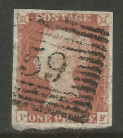 GREAT BRITAIN. QV. IMPERF PENNY RED. PF. USED - Gebraucht