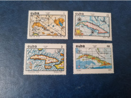 CUBA  NEUF  1973   CARTOGRAFIA  //  PARFAIT  ETAT  //  1er  CHOIX  // Sans Gomme - Ongebruikt