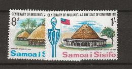1966 MNH Samoa Mi 150-51 Postfris** - Samoa