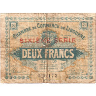 France, Libourne, 2 Francs, 1920, B, Pirot:72-34 - Handelskammer