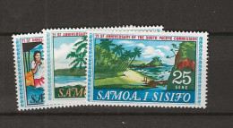 1966 MNH Samoa Mi 174-75 Postfris** - Samoa