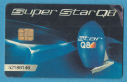 K-9000 * ITALY ° SUPER STAR Q8 Chip Card - Autres & Non Classés