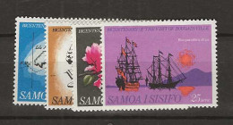 1966 MNH Samoa Mi 177-80 Postfris** - Samoa