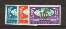 1966 MNH Samoa Mi 182-84 Postfris** - Samoa