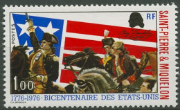 Saint-Pierre Et Miquelon 1976 200 Jahre Unabhängigkeit Der USA 517 Postfrisch - Unused Stamps