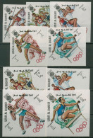 Umm-Al-Qaiwain 1968 Olymp. Sommerspiele Mexico 264/72 B Postfrisch - Umm Al-Qiwain