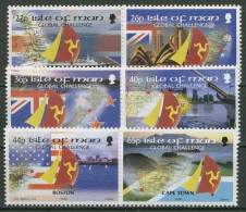 Isle Of Man 2000 Sport Segeln Erdumsegelung 883/88 Postfrisch - Man (Insel)