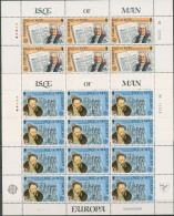 Isle Of Man 1982 Europa CEPT Ereignisse 213/14 Bogen Postfrisch (SG97787) - Man (Ile De)