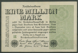 Dt. Reich 1 Million Mark 1923, DEU-114c FZ SC, Leicht Gebraucht (K1278) - 1 Million Mark