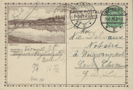 Luxembourg - Luxemburg - Carte - Postale 1929    Remich  -  Cachets Esch S. Alzette Et Weiswampach - Stamped Stationery