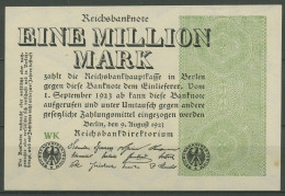 Dt. Reich 1 Million Mark 1923, DEU-114d FZ WK, Leicht Gebraucht (K1285) - 1 Miljoen Mark