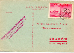 POLOGNE. 1946. AVIS DE RECHERCHE . "POLSKI CZERWONY KRYZ". - Otros & Sin Clasificación