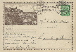 Luxembourg - Luxemburg - Carte - Postale 1929    Luxembourg  -  Cachets   Echternach - Interi Postali