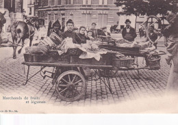 BELGIQUE - RARE - MARCHANDS DE FRUITS ET LÉGUMES - Sonstige & Ohne Zuordnung