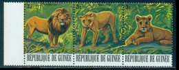 1977 Wild Animals,The Lion (Panthera Leo),large Cat,Guinea,802,MNH - Scimpanzé