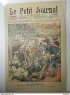 LE PETIT JOURNAL N°716 - 7 AOUT 1904 - CIRQUE : COMBAT D'UN TIGRE ET D'UN TAUREAU A SAN SEBASTIEN - ESPAGNE -MANDCHOURIE - Le Petit Journal