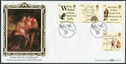 1996 GB Robert Burns First Day Cover, Writers' Museum, Edinburgh Benham BLCS 112 FDC - 1991-2000 Em. Décimales