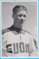 OLYMPIC GAMES BERLIN 1936 - GUNNAR HOCKERT (Finland) Winner Of The 5000 M Race * Athletichs Athletisme Leichtathletik - Trading Cards