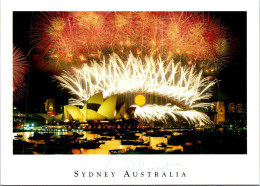 9-3-2024 (2 Y 31) Australia - NSW - Sydney New Years Eve Firework (2 Postcards) - Sydney