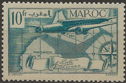 Maroc, Poste Aérienne N°49** (ref.2) - Luftpost