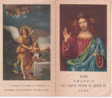 Calendarietto - Del Tempio Votivo Di Cristo Re - Anno 1948 - Petit Format : 1941-60