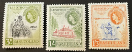 BASUTOLAND - MH* - 1959 - #  58/60 - 1933-1964 Kronenkolonie