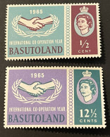 BASUTOLAND - MH* - 1965 - #  97/98 - 1933-1964 Colonie Britannique