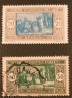 TC 154 - Sénégal N° 102* Charnière Et 103 ° - Used Stamps