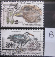 CZECHOSLOVAKIA 1983 ~ S.G. 2676 - 2677, ~ 'LOT B' ~ NATURE PROTECTION. ~ VFU #03203 - Oblitérés