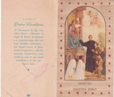 Calendarietto - Il Sacerdote Pietro Ricaldone  IV Successore Di San Giovanni Bosco - Salesiano - Anno 1947 - Petit Format : 1941-60
