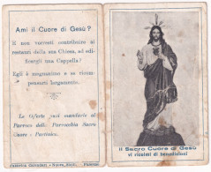 Calendarietto - Il Sacro Cuore Di Gesù - Anno 1948 - Kleinformat : 1941-60