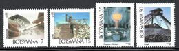 Botswana - 1984 Mining Industry Set (**) # SG 554-557 - Minéraux