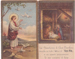 Calendarietto - La Benedizione Di Gesù Bambino - Anno 1948 - Kleinformat : 1941-60