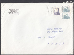 REP. CECA - 1993 - Busta Viaggiata Affrancata Con Due Yvert 18 E Due 16. - Cartas & Documentos