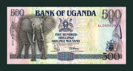 # # # Banknote Uganda 500 Shillings 1991 (P-33) UNC # # # - Ouganda