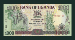 # # # Banknote Uganda 1.000 Shillings 2001 (P-39A) UNC # # # - Uganda
