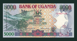 # # # Banknote Uganda 5.000 Shillings 2009 (P-44) UNC # # # - Ouganda